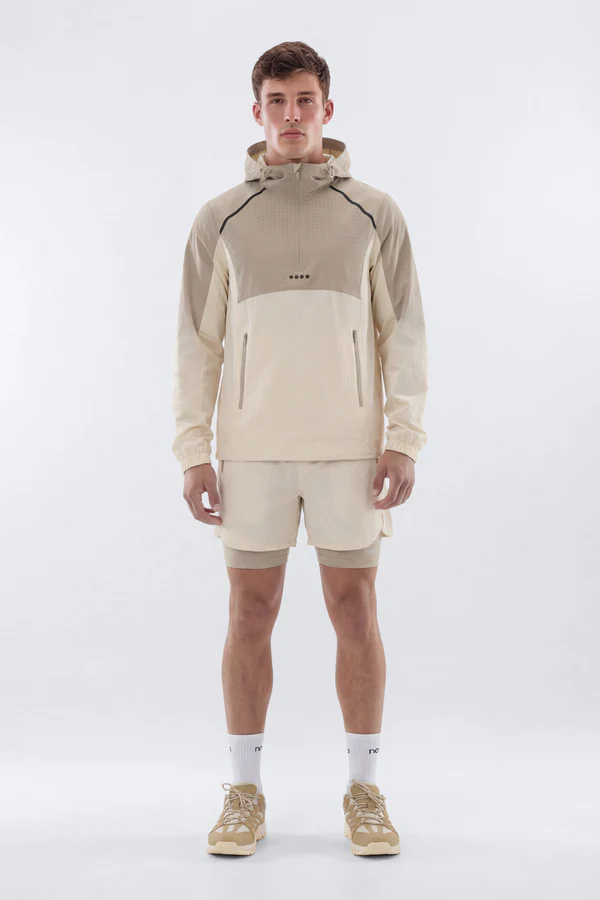 ProRipStop Half Zip Ombre Hooded Jacket