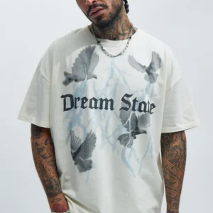 Dream State Oversized Short Sleeve Tee