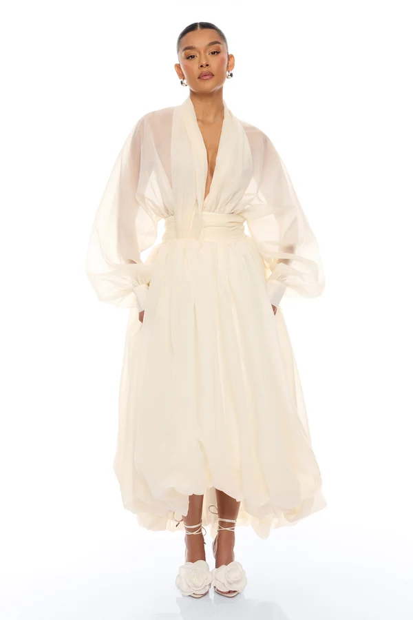 Muse Energy Taffeta Maxi Dress