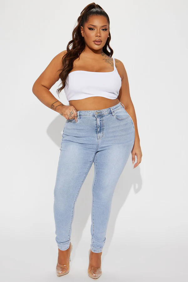 In Sync Stretch Crossover Straight Leg Jeans - Image 4