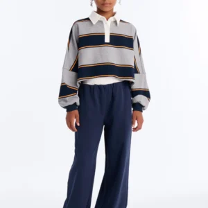 Mini Sydney Striped Polo Lounge Set