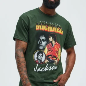 Michael Jackson The King Of Pop Short Sleeve Tee