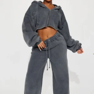 On The Go Fleece Pant Set