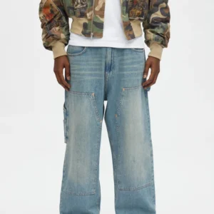 Baggy Double Knee Jean