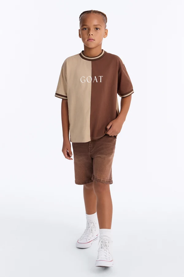 Mini Essential Hue Relaxed Denim Short