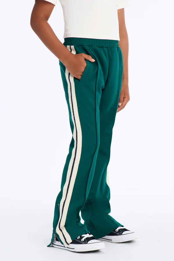 Mini Dennis Slim Flare Track Pant
