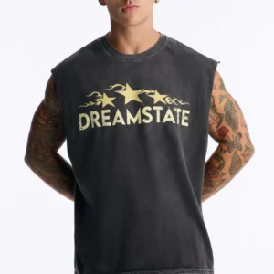 Dreamstate Vintage Oversized Muscle Tee